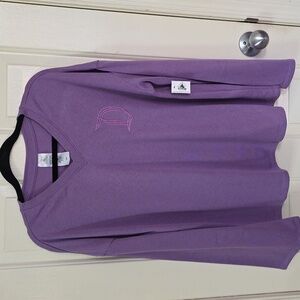 Disneyland Purple V Neck Pullover NWT Size M
